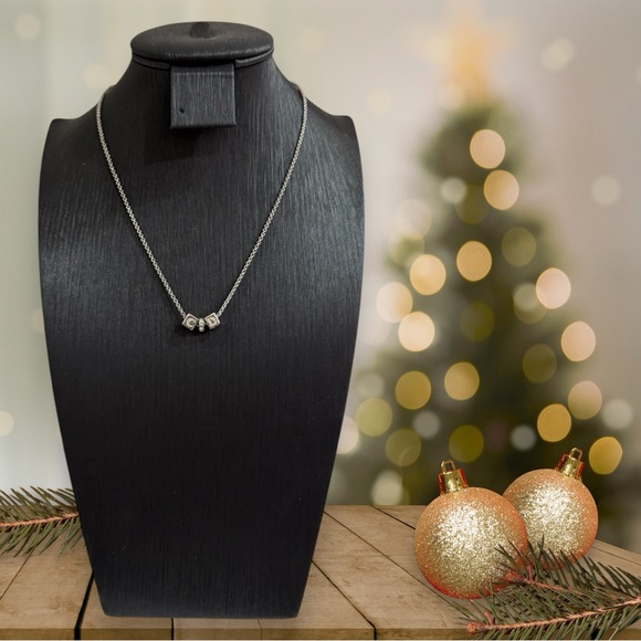 Christian Dior “CD” Silver Necklace - Picture 1 of 16